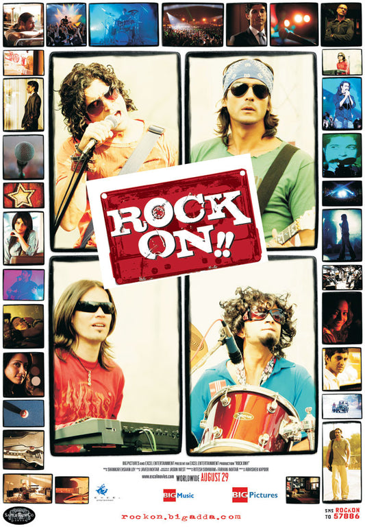 Seven Rays, Rock On Movie Poster, - PosterGully