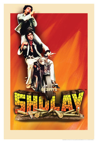 Seven Rays, Sholay Jai and Veeru, - PosterGully