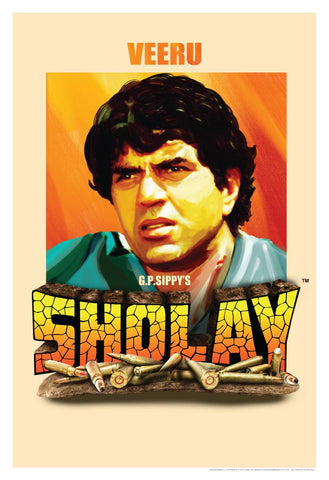 Seven Rays, Sholay Veeru, - PosterGully