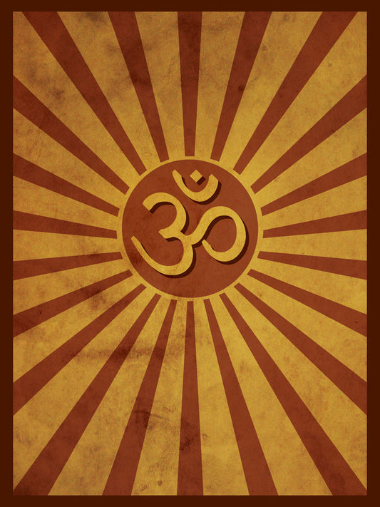 Seven Rays, Om, - PosterGully