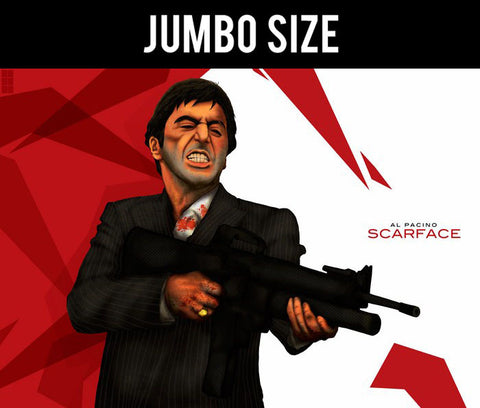 Jumbo Poster, Scarface | Al Pacino By Manu | Jumbo Poster, - PosterGully