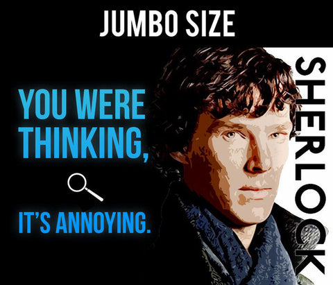 Jumbo Poster, Sherlock | You Were Thinking | Jumbo Poster, - PosterGully