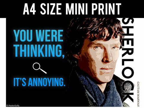 Mini Prints, Sherlock | You Were Thinking | Mini Print, - PosterGully