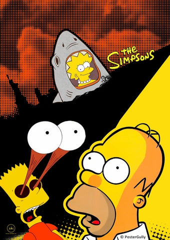 Wall Art, Simpsons Cartoon Art, - PosterGully