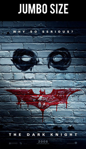 Jumbo Poster, The Dark Knight | Why So Serious? | Jumbo Poster, - PosterGully