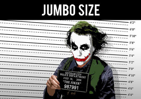 Jumbo Poster, The Joker | Batman | Jumbo Poster, - PosterGully