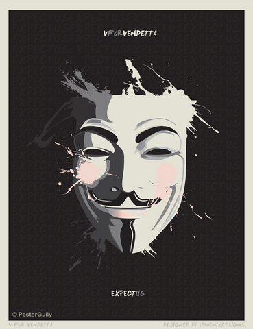 PosterGully Specials, V For Vendetta | Expect Us, - PosterGully