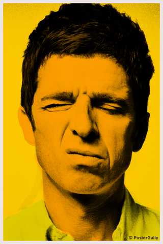 Wall Art, Vintage Noel Gallagher - Oasis, - PosterGully