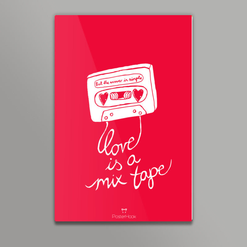 Love Is a MixTape Wall Art