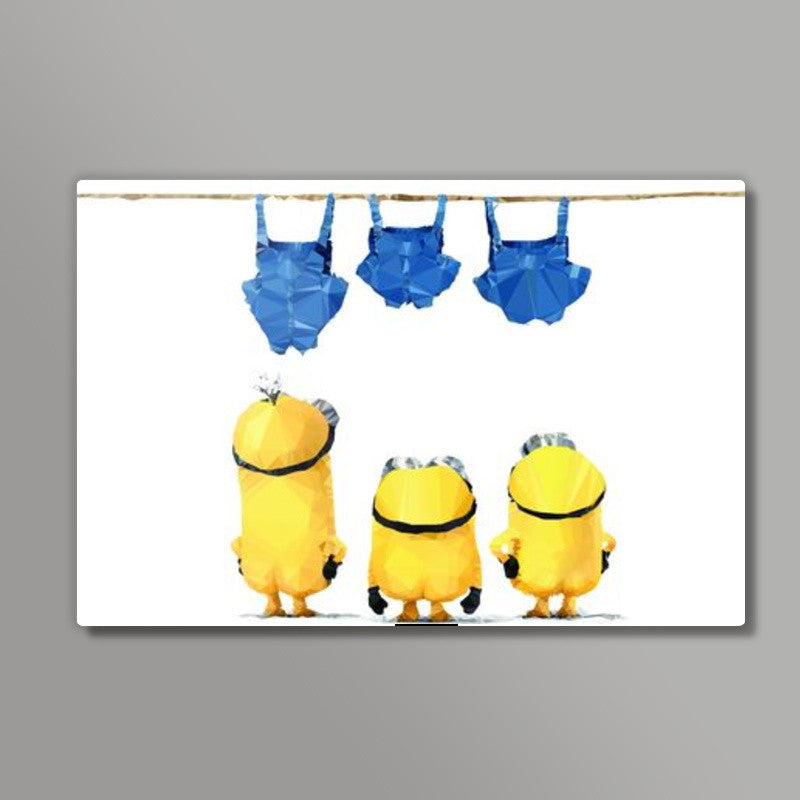 minions low poly artwork | vinayak chincholkar