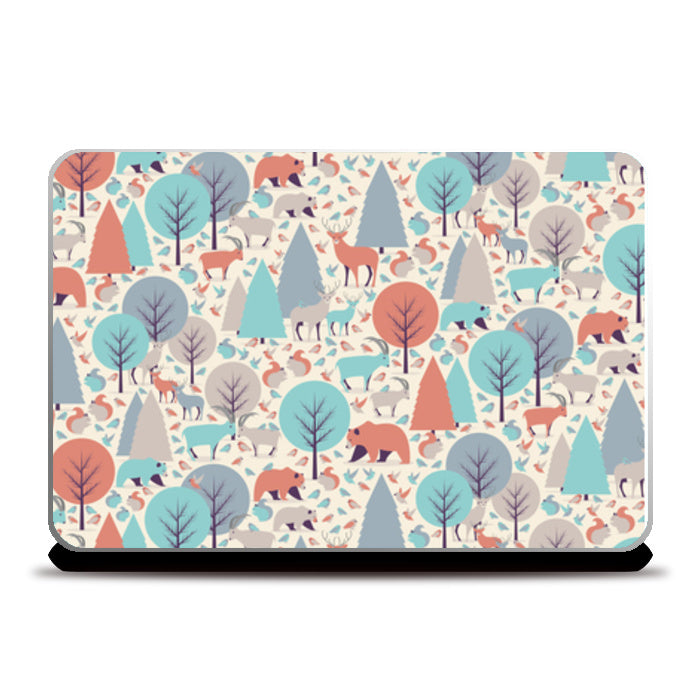 Jungle Art Hand Painted Laptop Skins