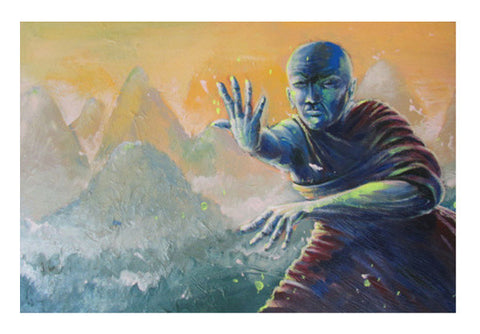 Wall Art, The Monk - Painting Wall Art