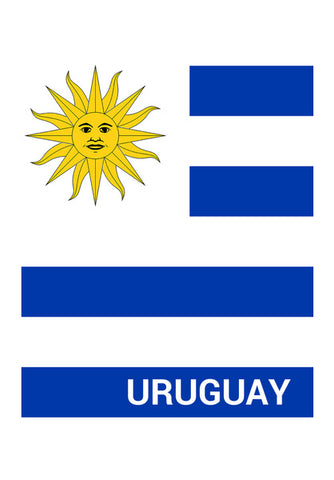 Uruguay | #Footballfan Wall Art