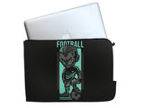 Angry Football Player Laptop Sleeves | #Footballfan