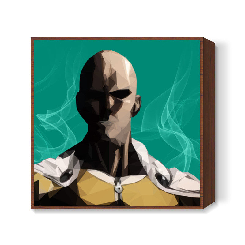 One Punch Man Square Art Prints