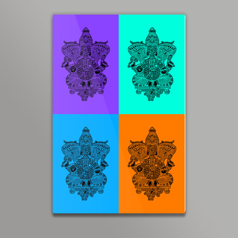 Ganesha wall art Wall Art