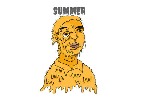 Summer Heat Poster Wall Art
