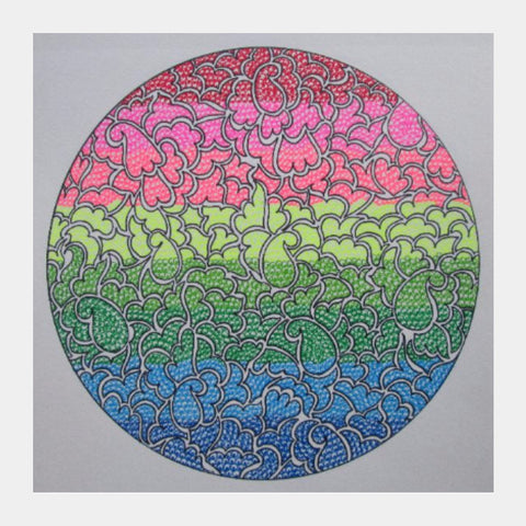 Square Art Prints, The Color Tribe Square Art | Jasmine Kaur Lotey, - PosterGully