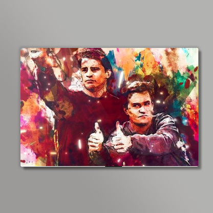 Joey and Chandler Wall Art | Malvika Asher