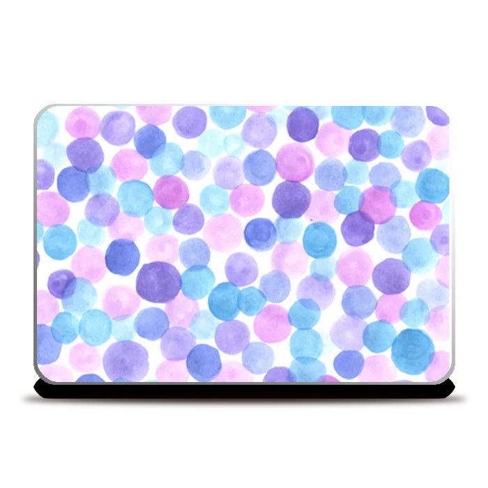 Painted Circles Laptop Skins