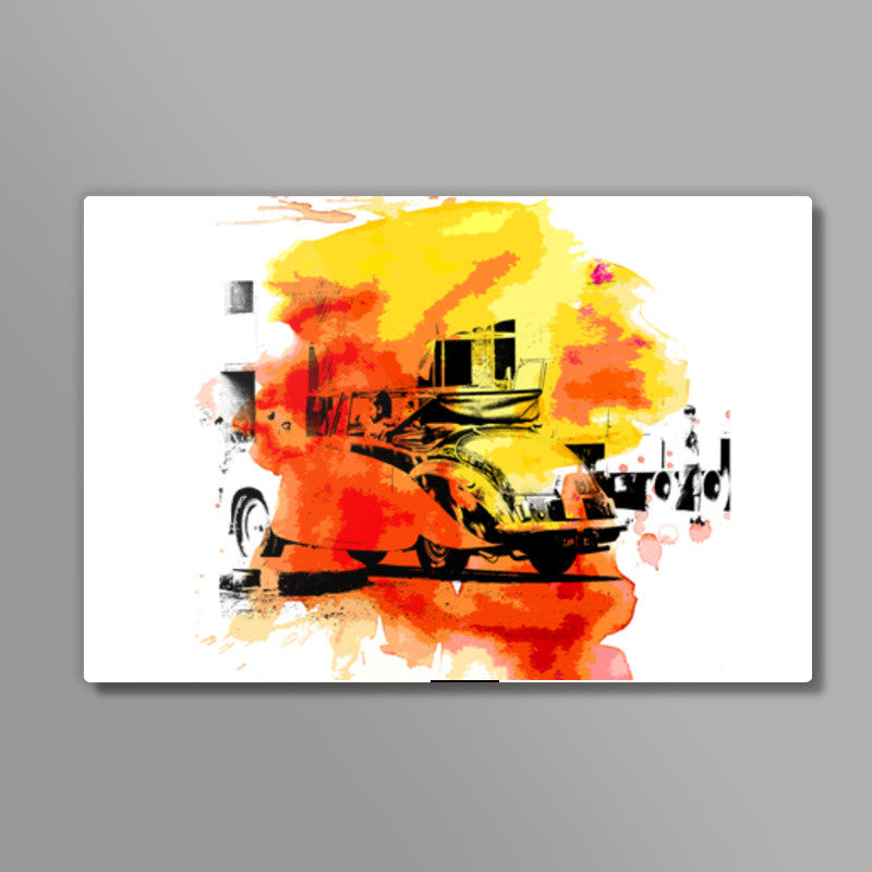 vintage car Wall Art