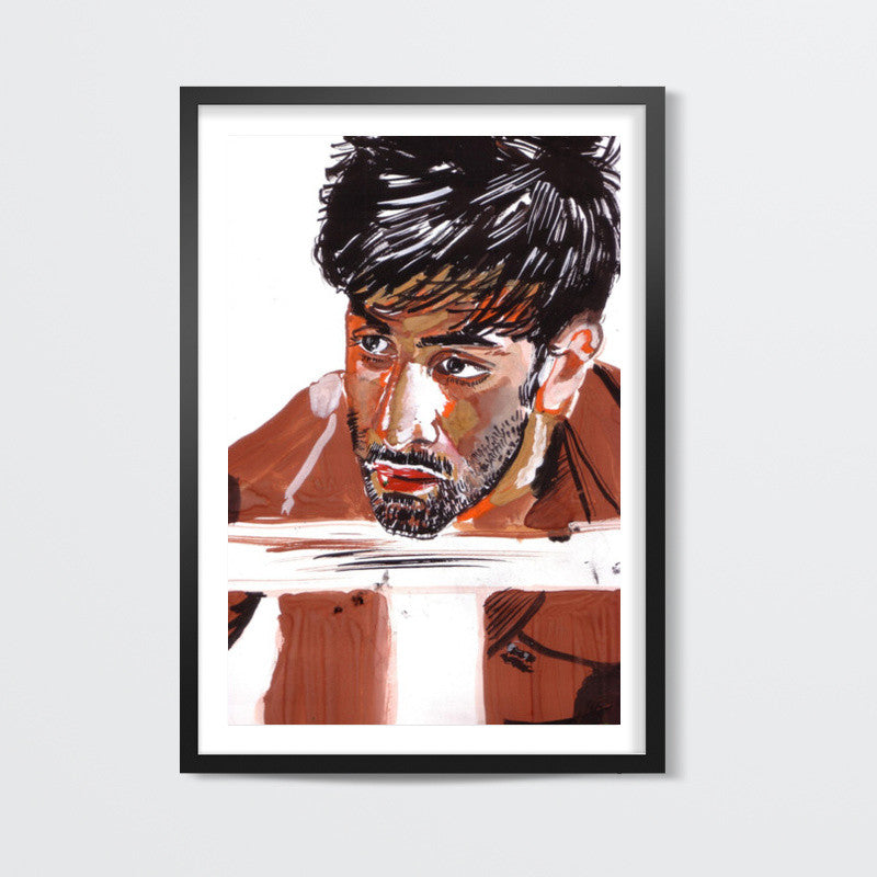 Ranbir Kapoor - the Rockstar Superstar Wall Art