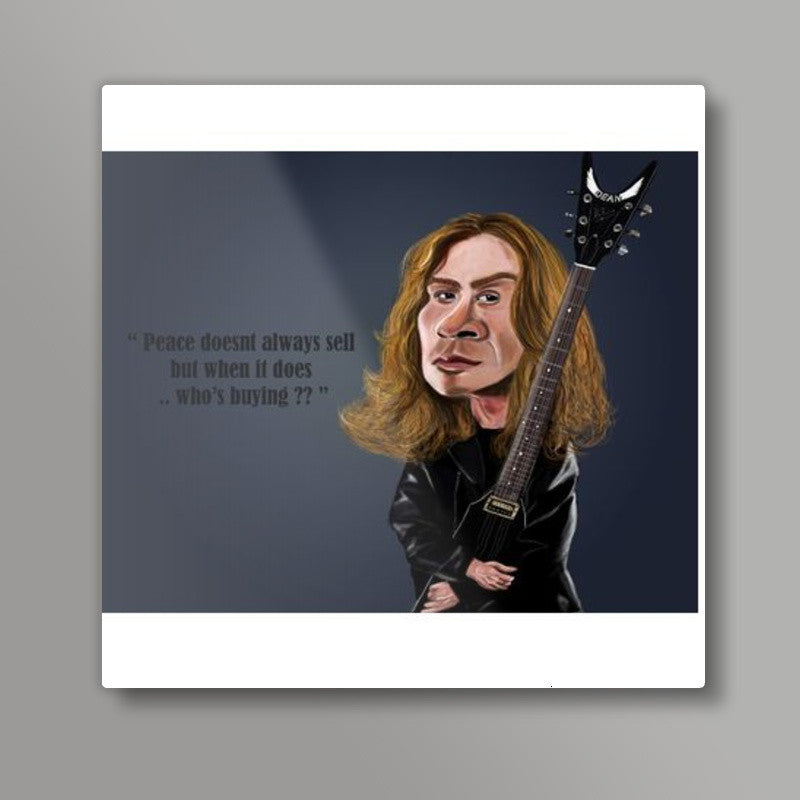 Dave Mustaine / Megadeth Caricature