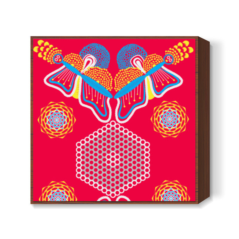 The Flutter-Fly Effect ! Square Art Prints