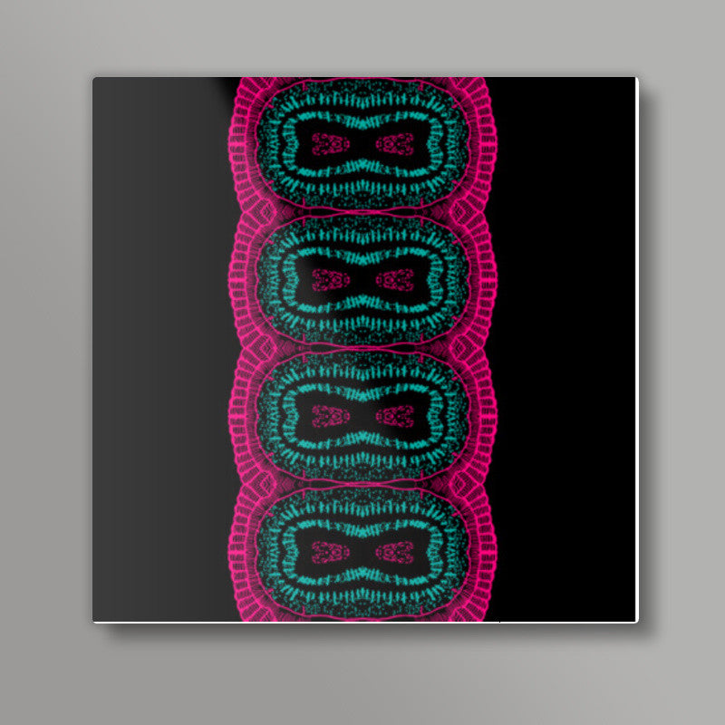 Plank-tonic Psych-e-delic ! Square Art Prints