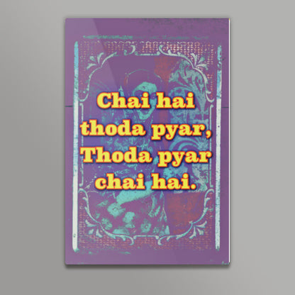 Chai hai thoda pyar Poster | Dhwani Mankad