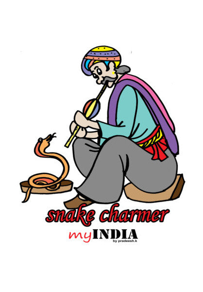 snake charmer Wall Art