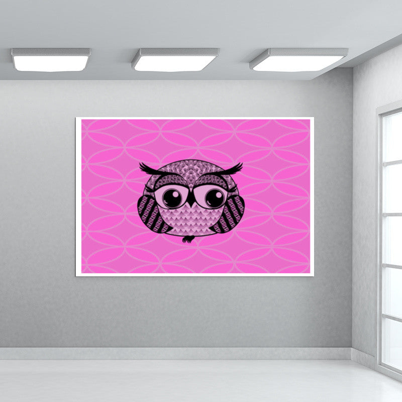 Baby Boo Boo owlie Wall Art