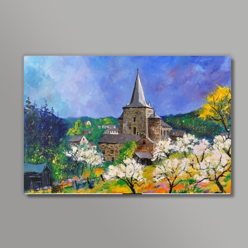 Spring in Celles  Wall Art