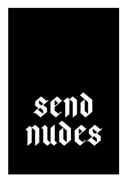 Send Nudes 1 Wall Art