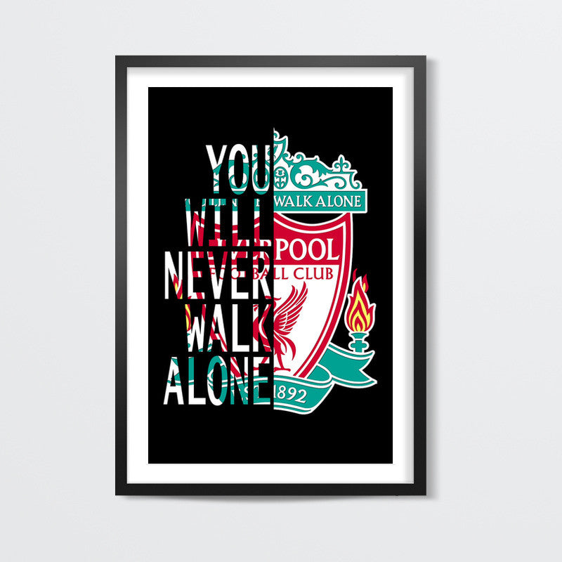 Liverpool Football Club - You will never walk alone Wall Art