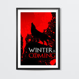Winter Is Coming Wall Art