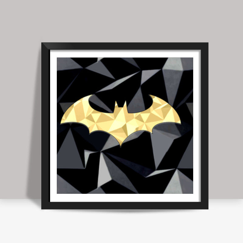Batman Golden Square Art Prints