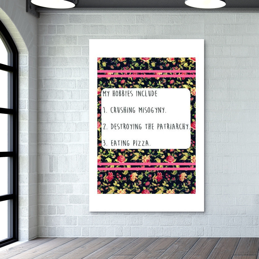 Feminist Artwork Wall Art