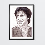 Bollywood superstar Amitabh Bachchan says Memsaab, jo mard hota hai, use dard nahin hota Wall Art