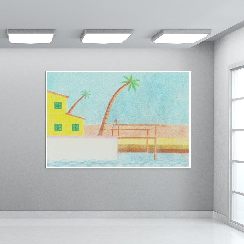 Shiny Beach Wall Art