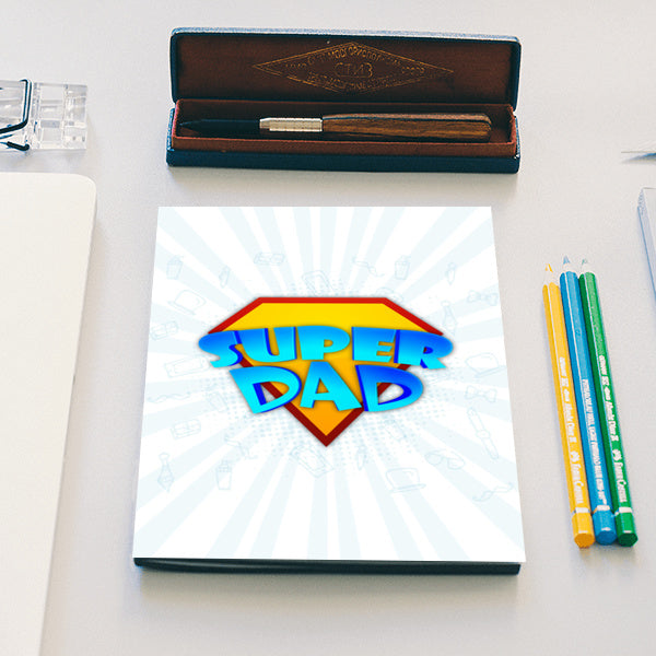 Super Dad Symbol Fathers Day | #Fathers Day Special Notebook