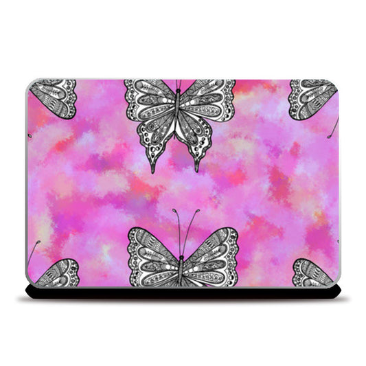 Butterfly Patterns Laptop Skins