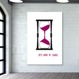 Wine O Clock Wall Art