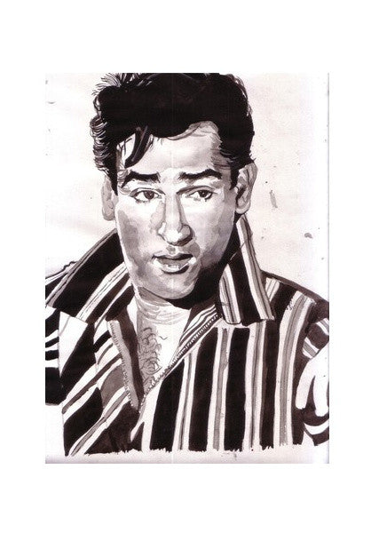 Dance enthusiast and Bollywood star Shammi Kapoor made choreographers dance to his tunes Wall Art