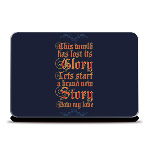 A new story Laptop Skins