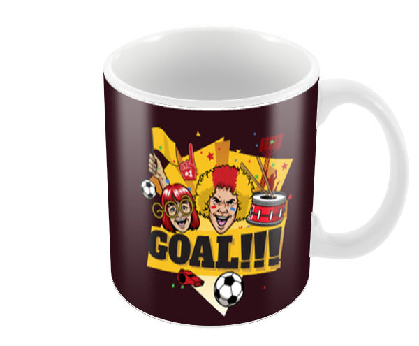 Goal Fun Love Football | #Footballfan Coffee Mugs