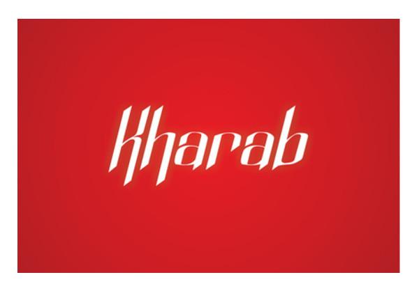 PosterGully Specials, Kharab Wall Art