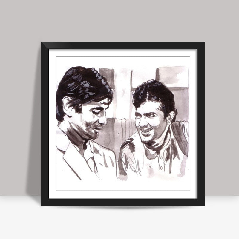 Zindagi badi honi chahiye, lambi nahin Square Art Prints
