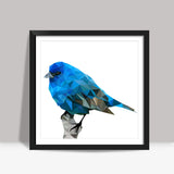 Blue Bird Square Art Prints