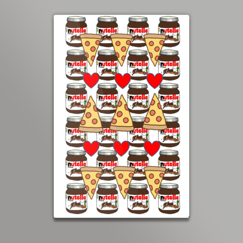 Nutella Pizza Wall Art